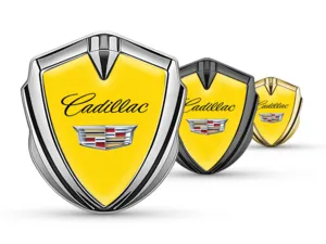 Cadillac Abzeichen Selbstklebend Pro Stil Legierung Finish